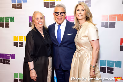 Gale Brewer, Russell Granet, Fiona Howe Rudin Photo