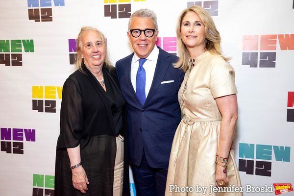 Gale Brewer, Russell Granet, Fiona Howe Rudin Photo