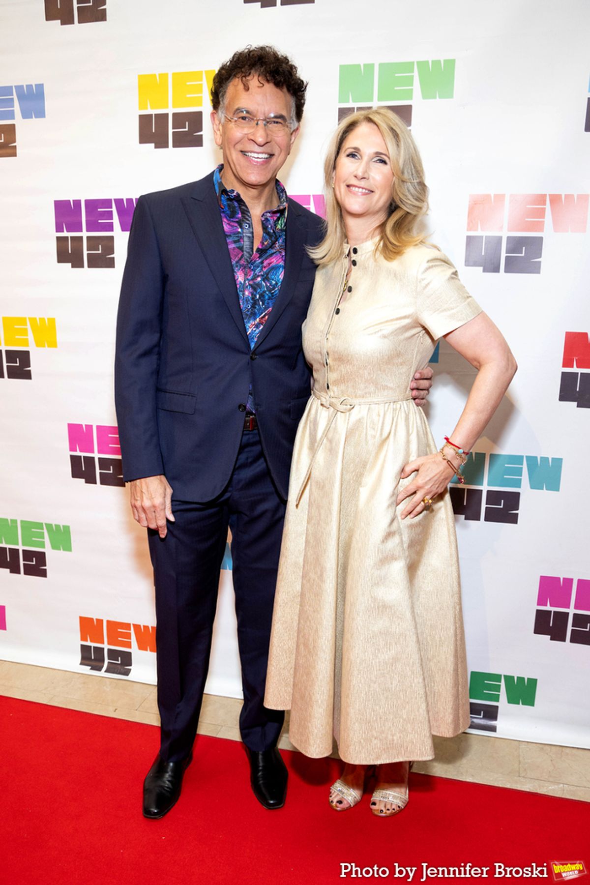 Brian Stokes Mitchell, Fiona Howe Rudin at 