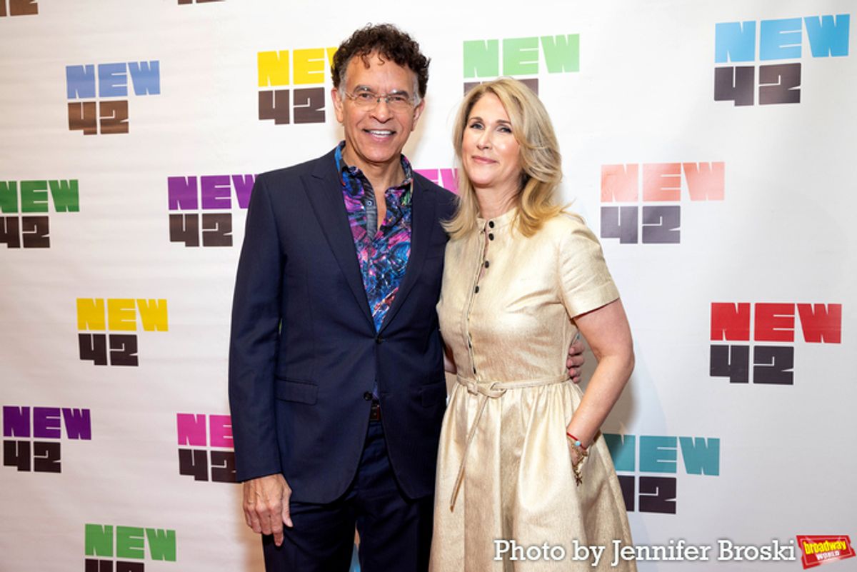 Brian Stokes Mitchell, Fiona Howe Rudin at 