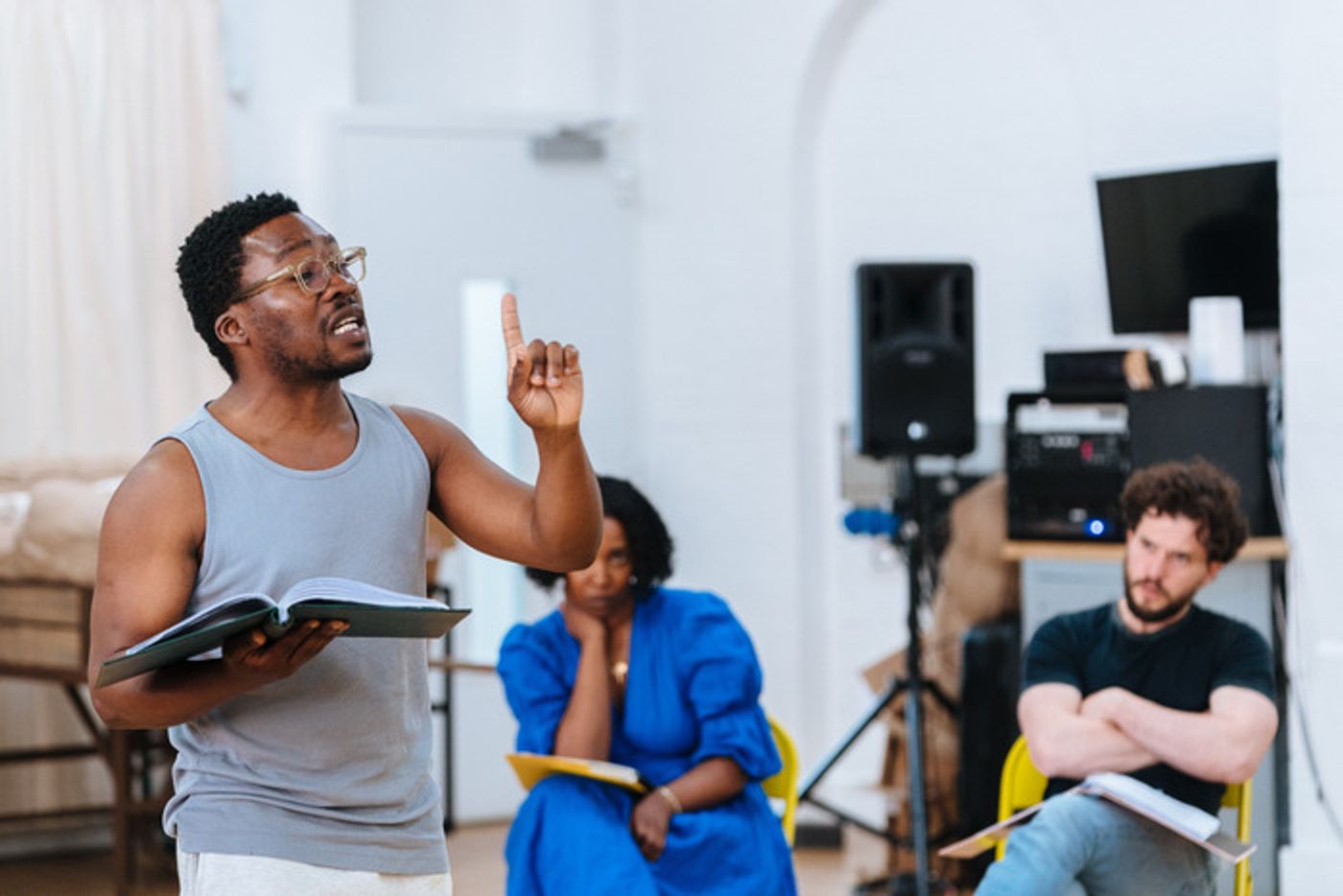 SLAVE PLAY in London Will Offer 'Pay What You Can' Lottery; Plus New Rehearsal Photos!  Image
