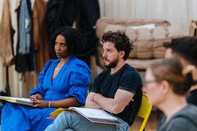 Olivia Washington, Kit Harington Photo