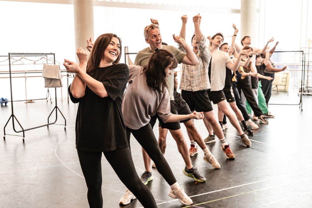 Kym Marsh (Cruella De Vil) and Ensemble at 