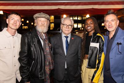 Dan Gillespie Sells, Sir Ian McKellen, Brian Cox, Francesca Amewudah-Rivers, Paul Ros Photo