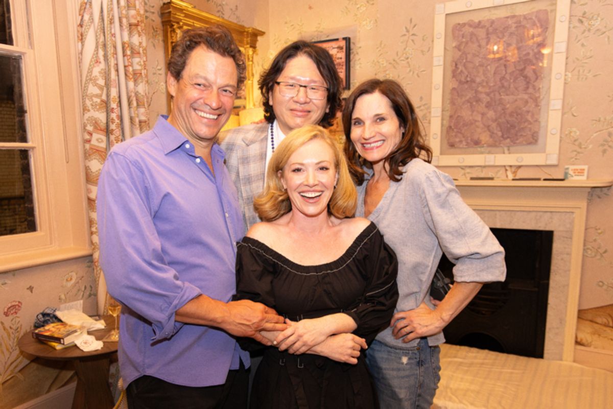 Dominic West, Bruno Wang, Daisy Lewis, Kate Fleetwood at 