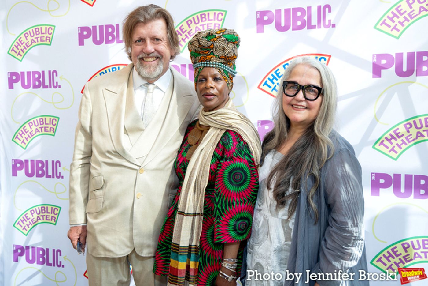 Photos: Renee Elise Goldsberry, Jelani Alladin, and More Turn Out for the Public Theater Public Works Gala  Image