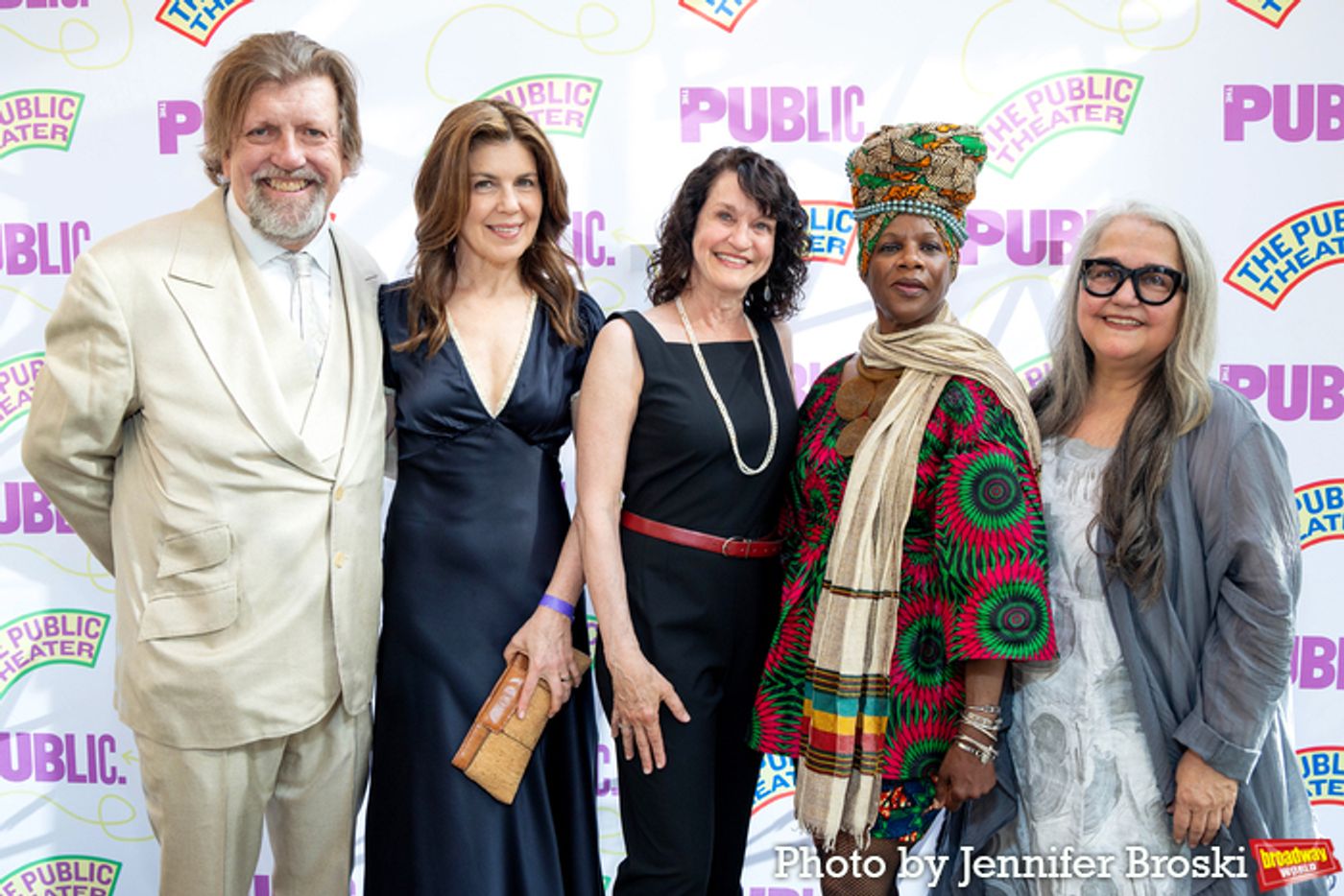 Photos: Renee Elise Goldsberry, Jelani Alladin, and More Turn Out for the Public Theater Public Works Gala  Image