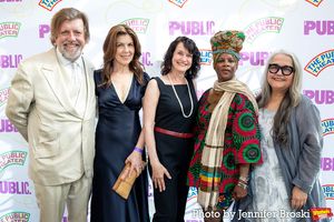 Oskar Eustis, Wendi Rose, Jayne Lipman, Christine Yvette Lewis, Laurie Woolery Photo