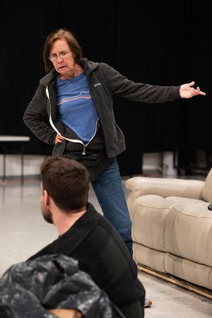 Micah Stock and Laurie Metcalf Photo