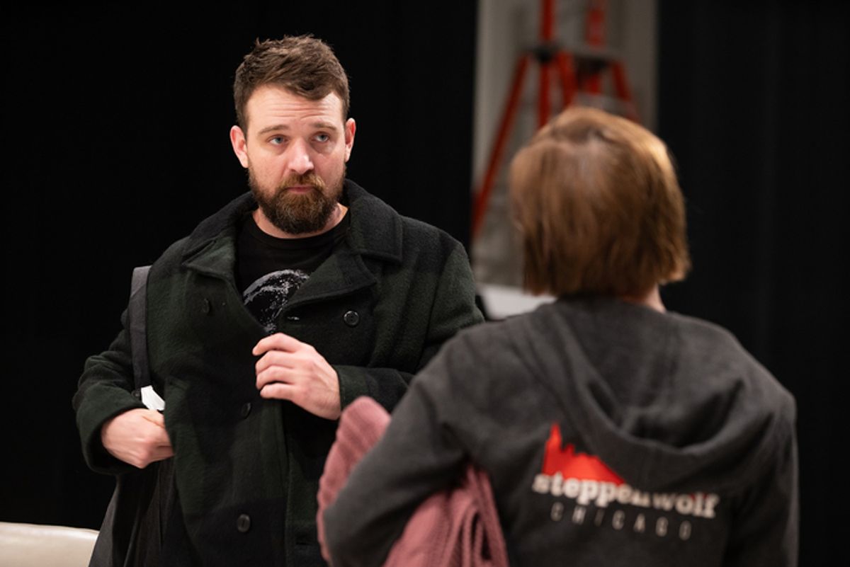  Micah Stock and Laurie Metcalf  at 
