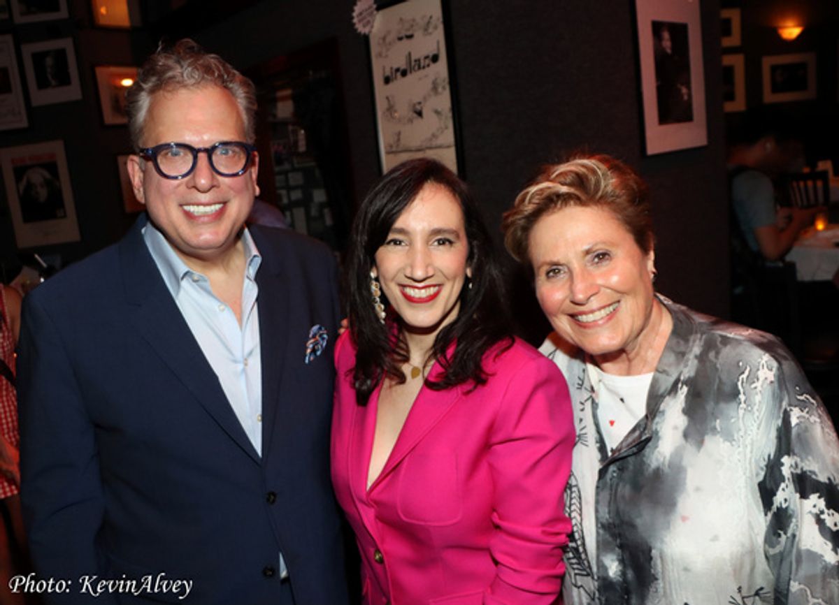 Billy Stritch, Gabrielle Stravelli, Lorna Dallas at 