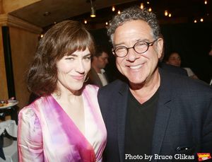 Maggie Siff and Michael Greif @ BroadwayWorld Maggie Siff and Michael Greif Photo