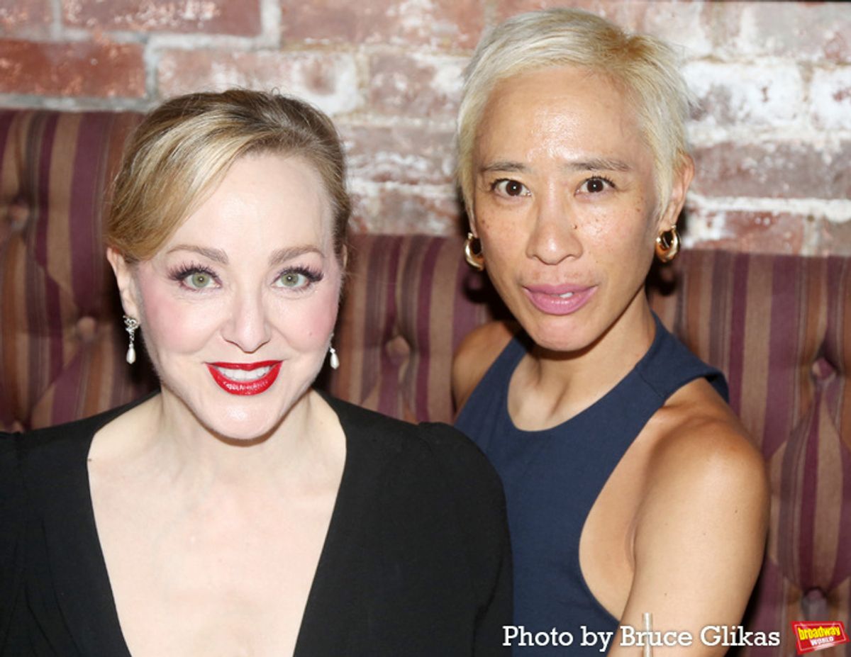 Geneva Carr and Elizabeth Sun at 
