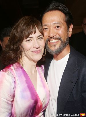 Maggie Siff and Louis Ozawa Photo