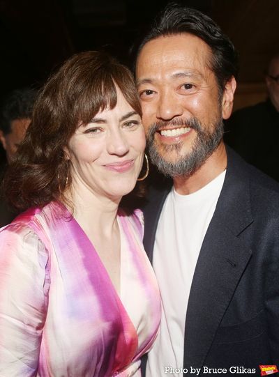 Maggie Siff and Louis Ozawa Photo