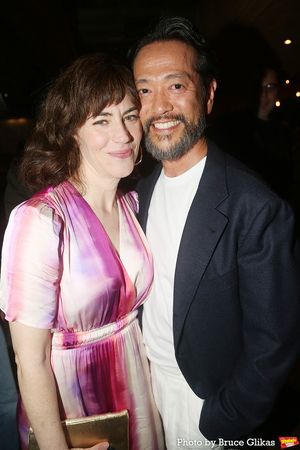 Maggie Siff and Louis Ozawa Photo