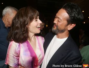 Maggie Siff and Louis Ozawa Photo