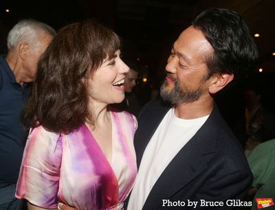 Maggie Siff and Louis Ozawa Photo