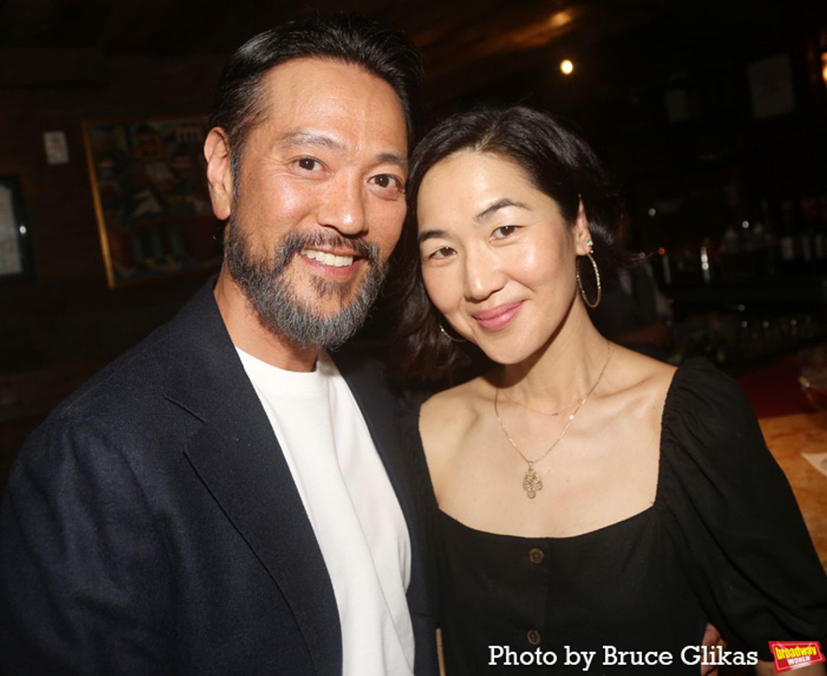 Louis Ozawa and Jackie Chung at 