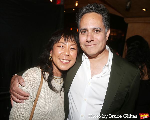 Ali Ahn and Rajiv Joseph Photo