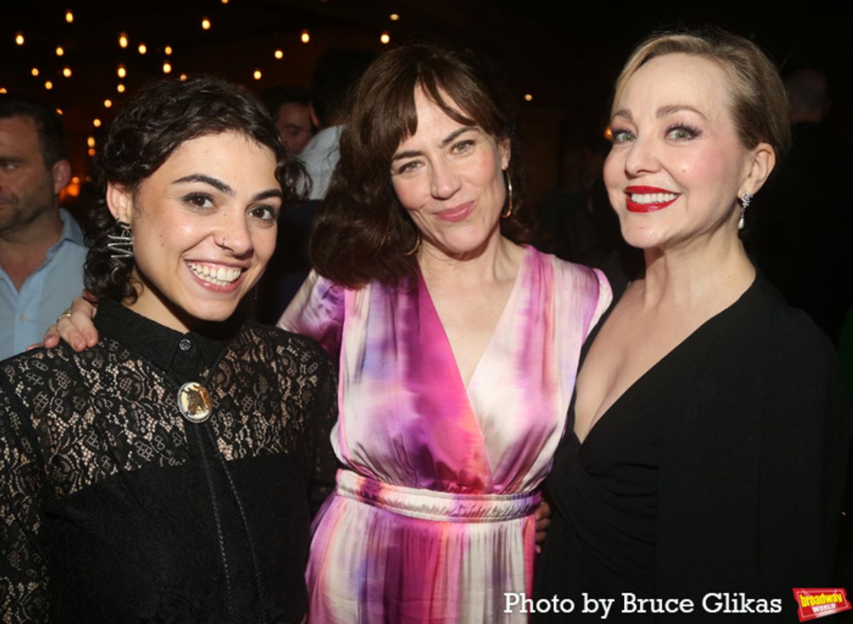 Gabrielle Policano, Maggie Siff and Geneva Carr at 