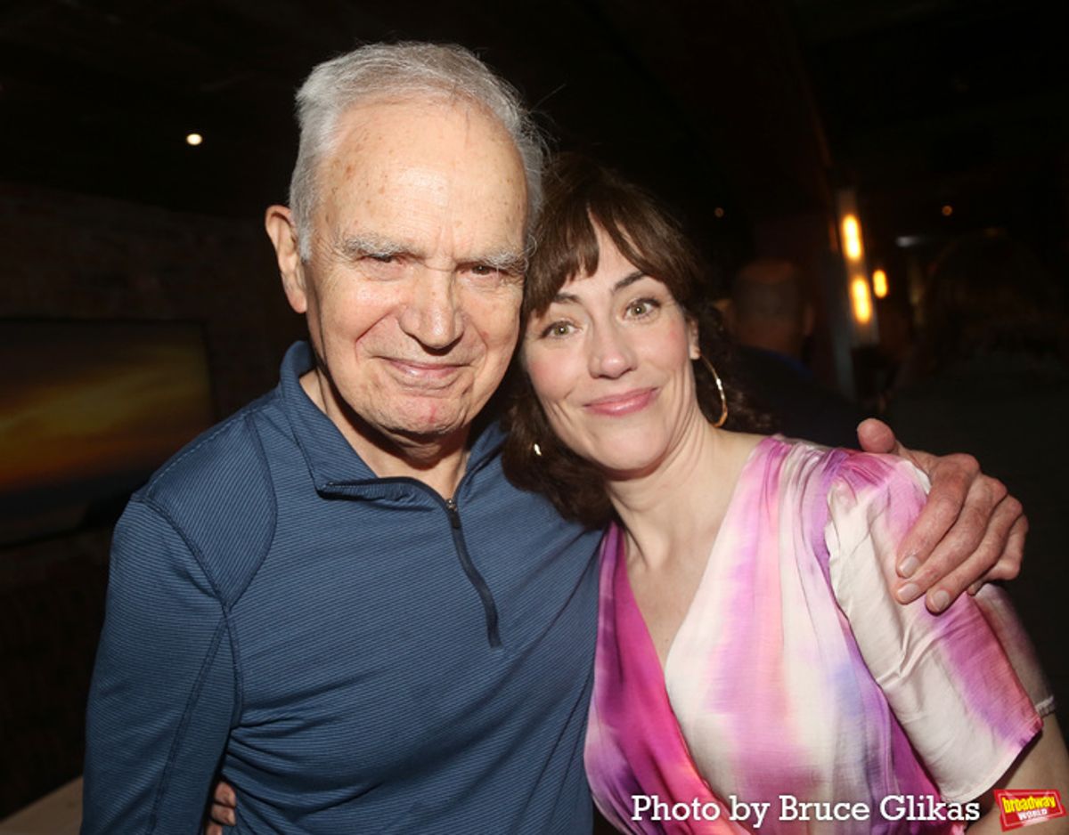 David Siff and daughter Maggie Siff at 