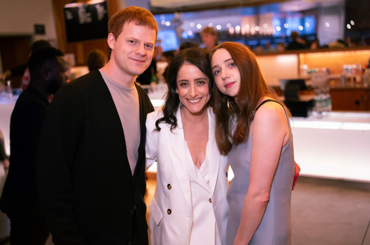 Lucas Hedges, Lila Neugebauer, Zoe Kazan at 