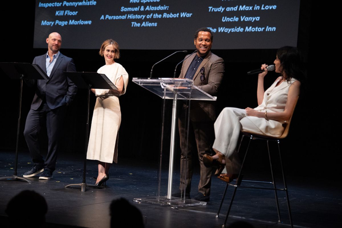 Corey Stoll, Sarah Paulson,  Branden Jacobs-Jenkins, Lila Neugebauer at 