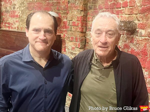 Michael Stuhlbarg and Robert De Niro Photo