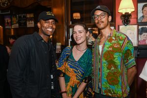 Josh Young, Katie Broad, Caleb Eberhardt Photo