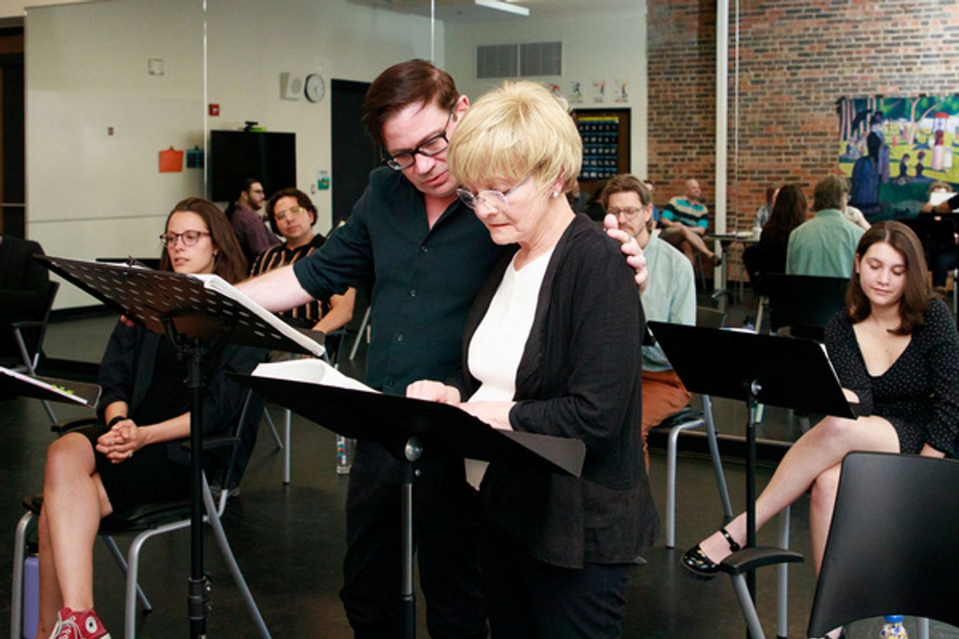 Photos: First Look: In Rehearsals For SUNDAY IN THE PARK WITH GEORGE At Santa Fe Playhouse  Image