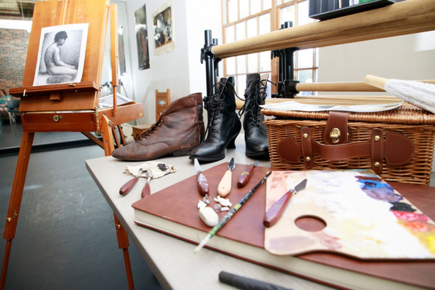 Photos: First Look: In Rehearsals For SUNDAY IN THE PARK WITH GEORGE At Santa Fe Playhouse  Image