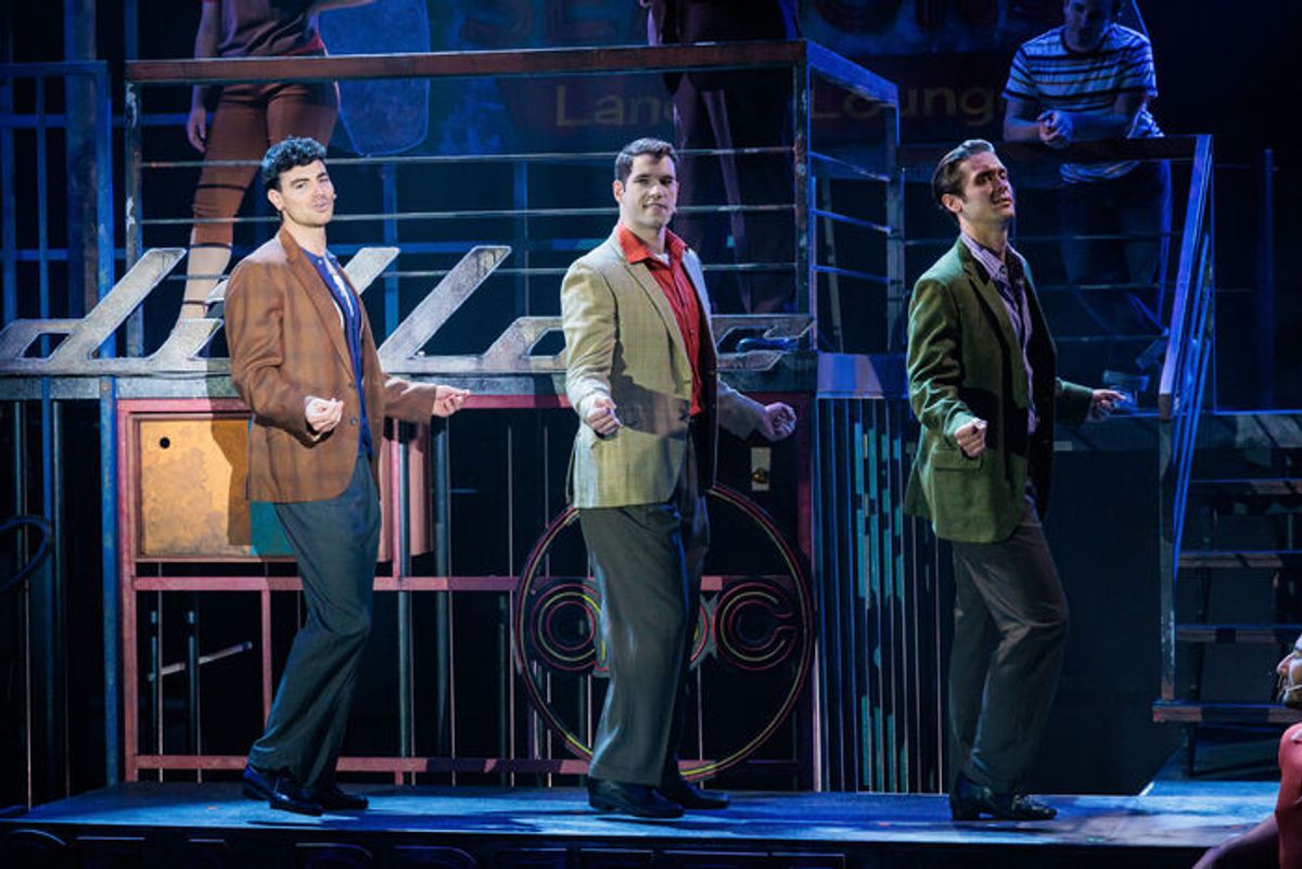 Jeffrey Keller, Caleb Albert, and Joe Hebel at 