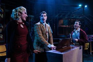 Caleb Albert, Jess LeProtto, and Tia Karaplis Photo