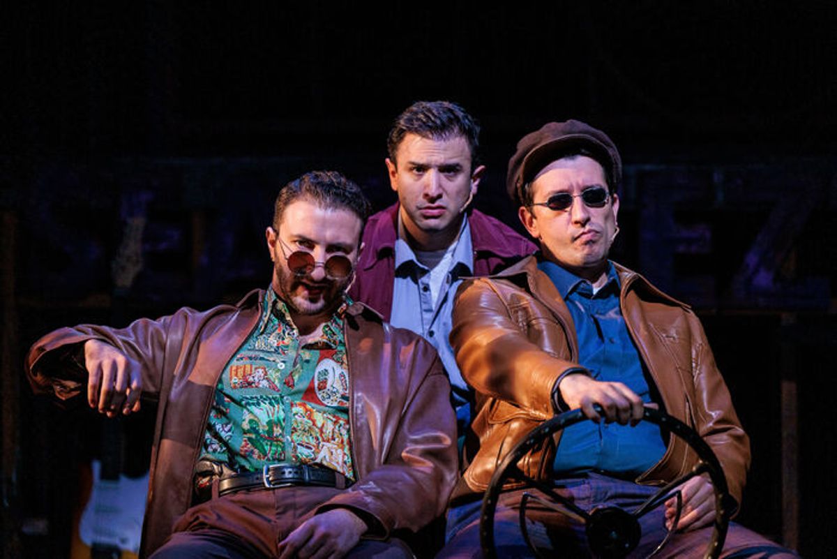 Jared Svoboda, Jess LeProtto, and Matthew Krob at 