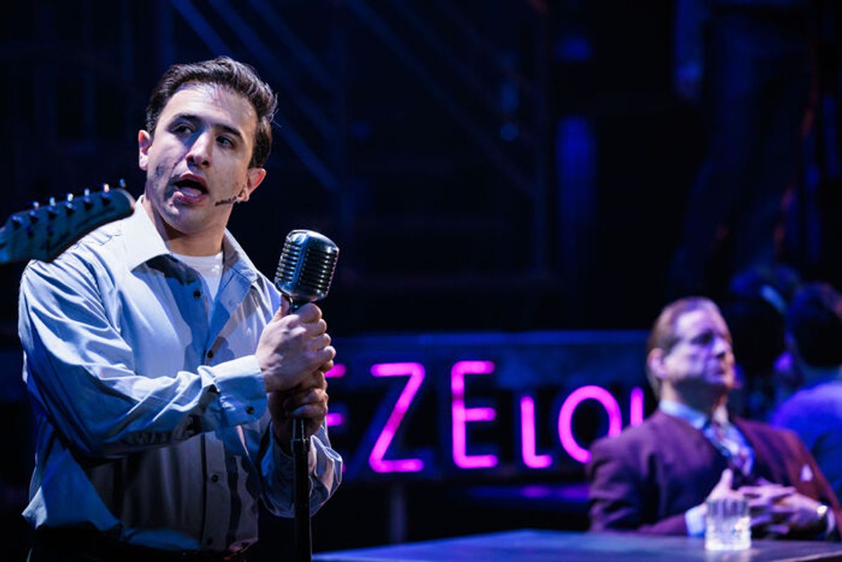 Jess LeProtto and John Leone at 