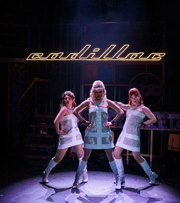 Maggie Likcani, Tia Karaplis, and Justine Long Photo