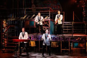 Jake Mickel, Caleb Albert, Jess LeProtto, and Jeffrey Keller Photo