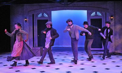 Molly Bremer with Jaiden Leo Riley, Thomas Locke, Matthew Dodaro and Maxwell Bass Photo
