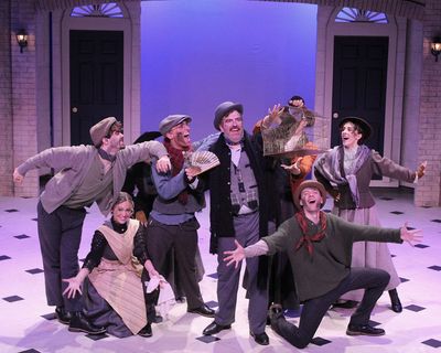 Colin Wasmund and cast  Photo