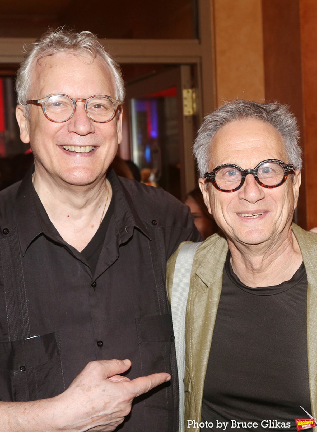 Rick Elice and Peter Schneider at 