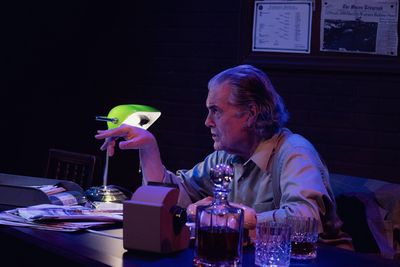 Pete Mattaliano (Simms) in SIMPATICO (Photo: Luis Amador) Photo