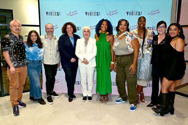 Carl Cheng, Purva Cullman, Tony Montenieri, Anna Deavere Smith, V (formerly Eve Ensle Photo