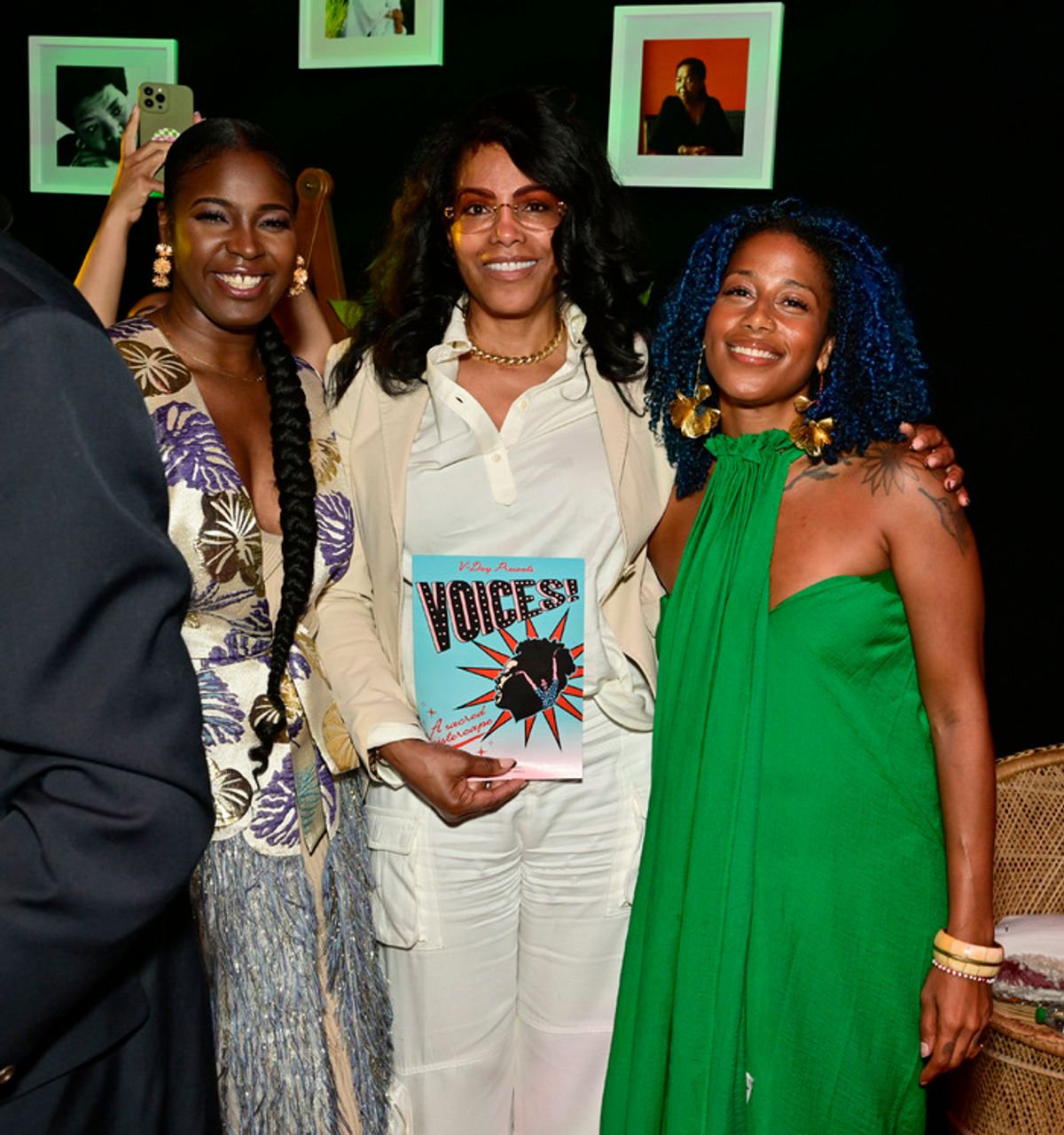 Hollis Heath, Ilyasah Shabazz and Aja Monet  at 