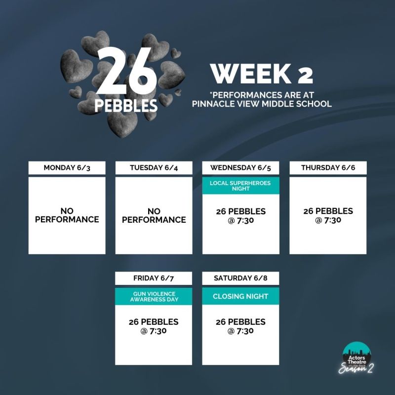 Review: 26 PEBBLES at Actors Theatre Of Little Rock Review: 26 PEBBLES at Actors Theatre Of Little Rock Image