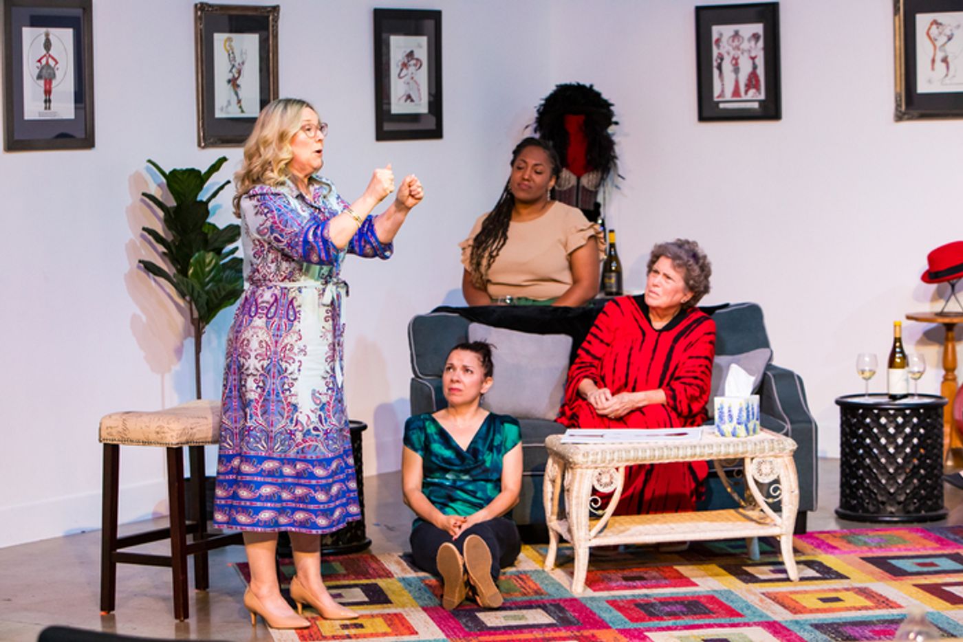 Photos: First Look at LOVE, LOSS, AND WHAT I WORE at On the Verge Theatre  Image