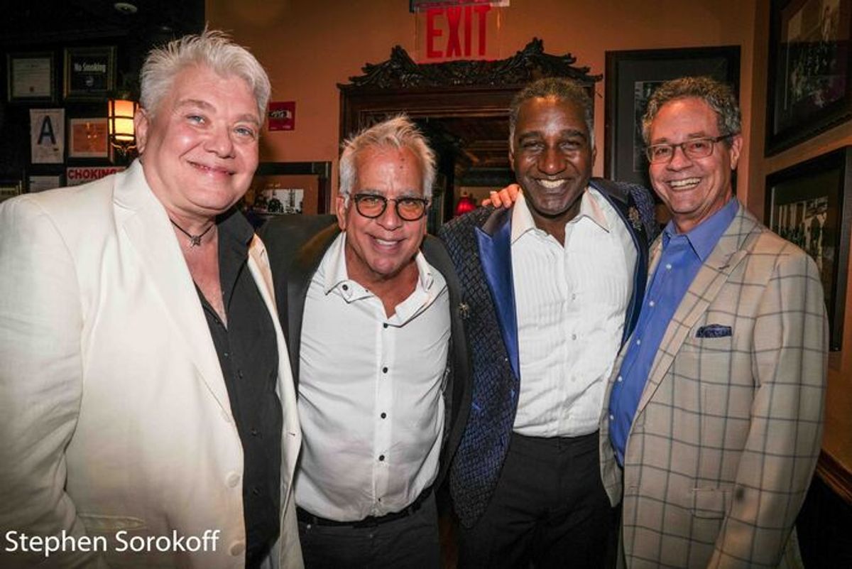 Richard Skipper, Richard Jay-Alexander, Norm Lewis, Mark Sendroff at 