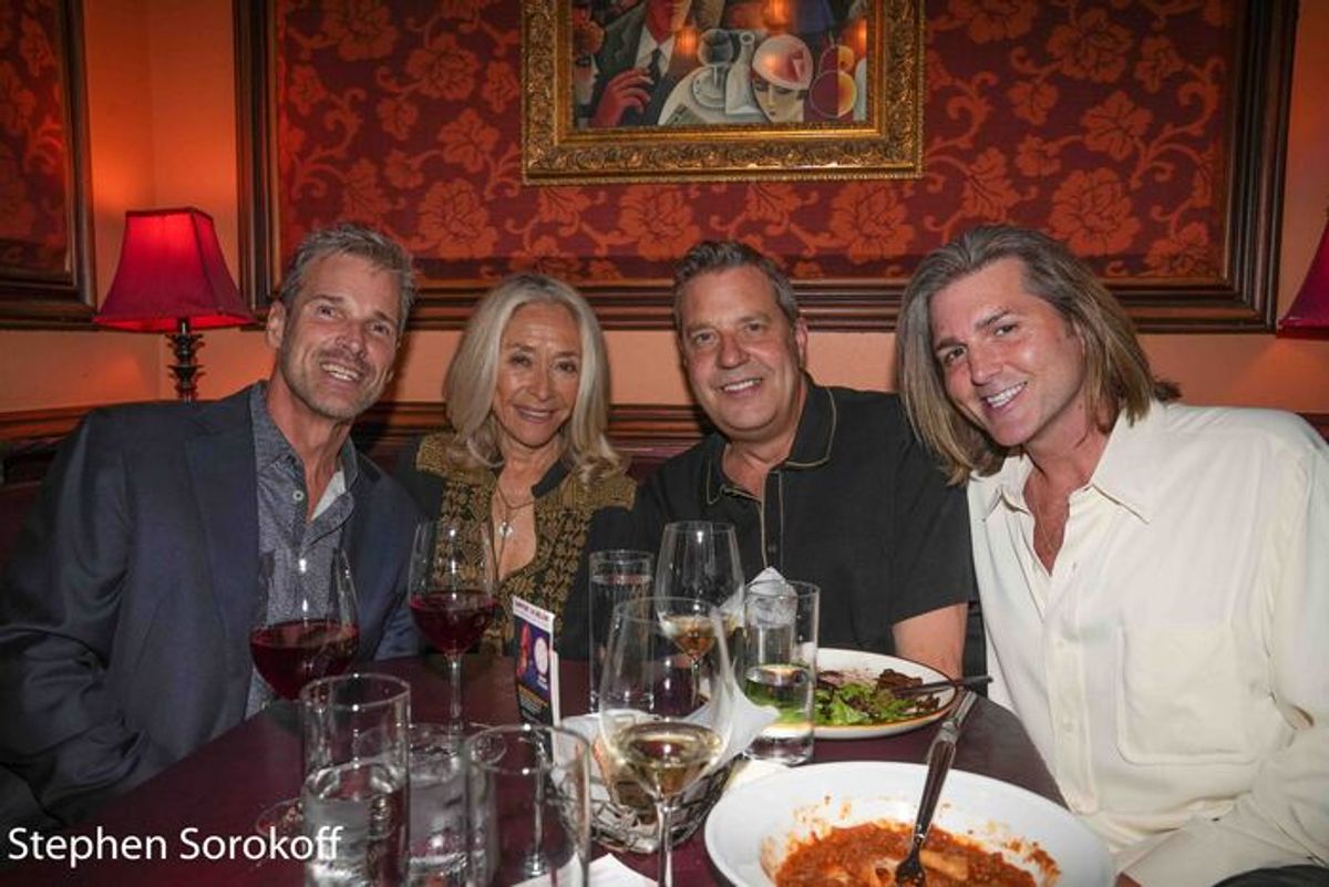 Hugh Panaro, Eda Sorokoff, Steven Reineke, music direcgtor/conductor The New York Pops, Eric Gabbard at 