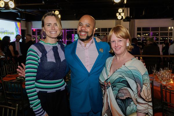 Taylor Schilling, R. Eric Thomas and Sarah Jane Johnson  Photo