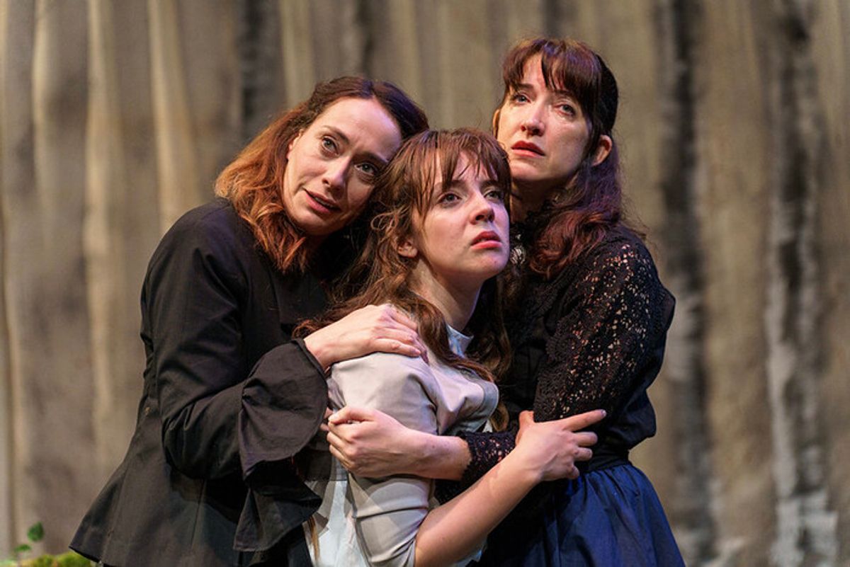 Katherine Schwartz, Ellie Duffey, Maria Stephens at 